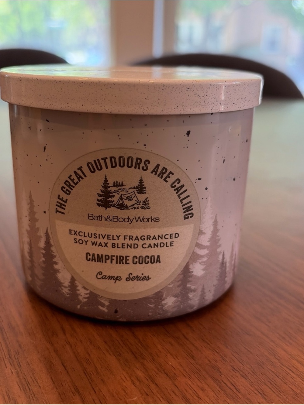 Bath & Body Works Campfire Cocoa 3 Wick Candle NEW Smells Delicious!